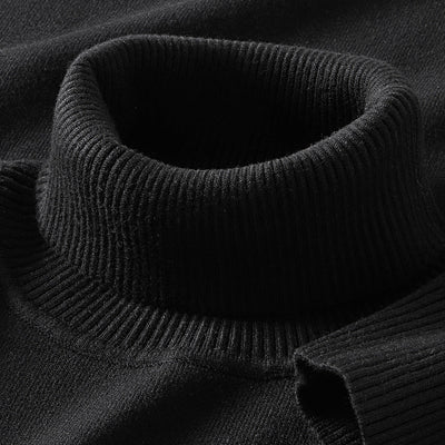 Larson - Classic Knit Turtleneck Sweater