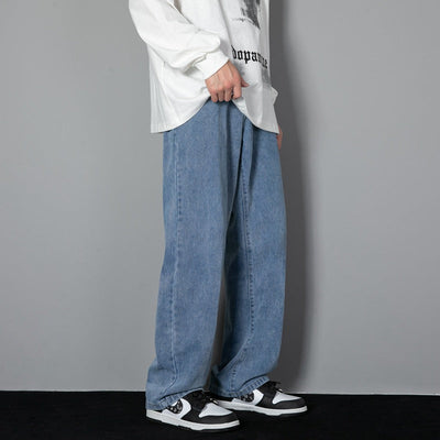 Randy - Classic Wide Leg Denim Pants