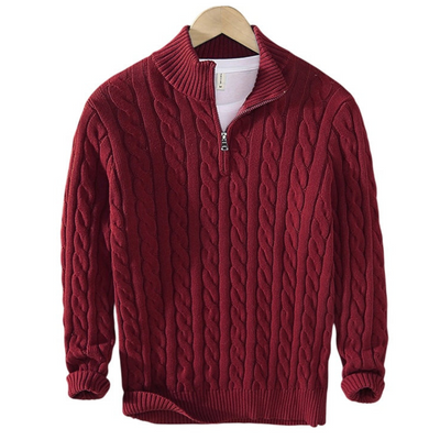 Luca High-Zip Sweater
