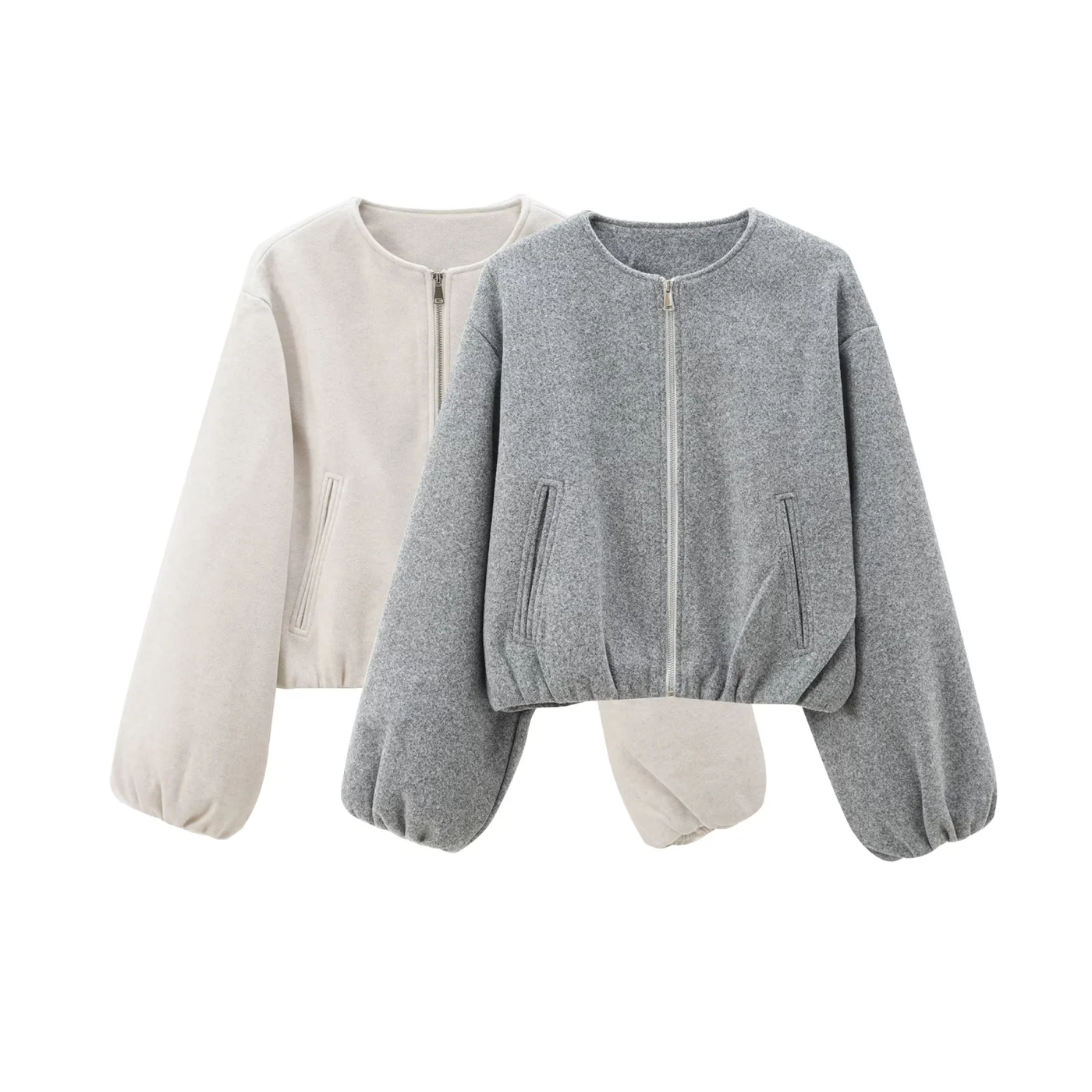 Grace Luxe Bomber – Effortless Allure