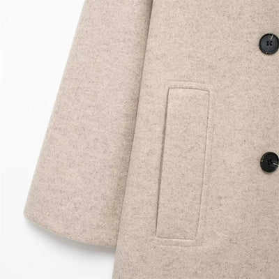 Megan Luxe Coat – Effortless Allure
