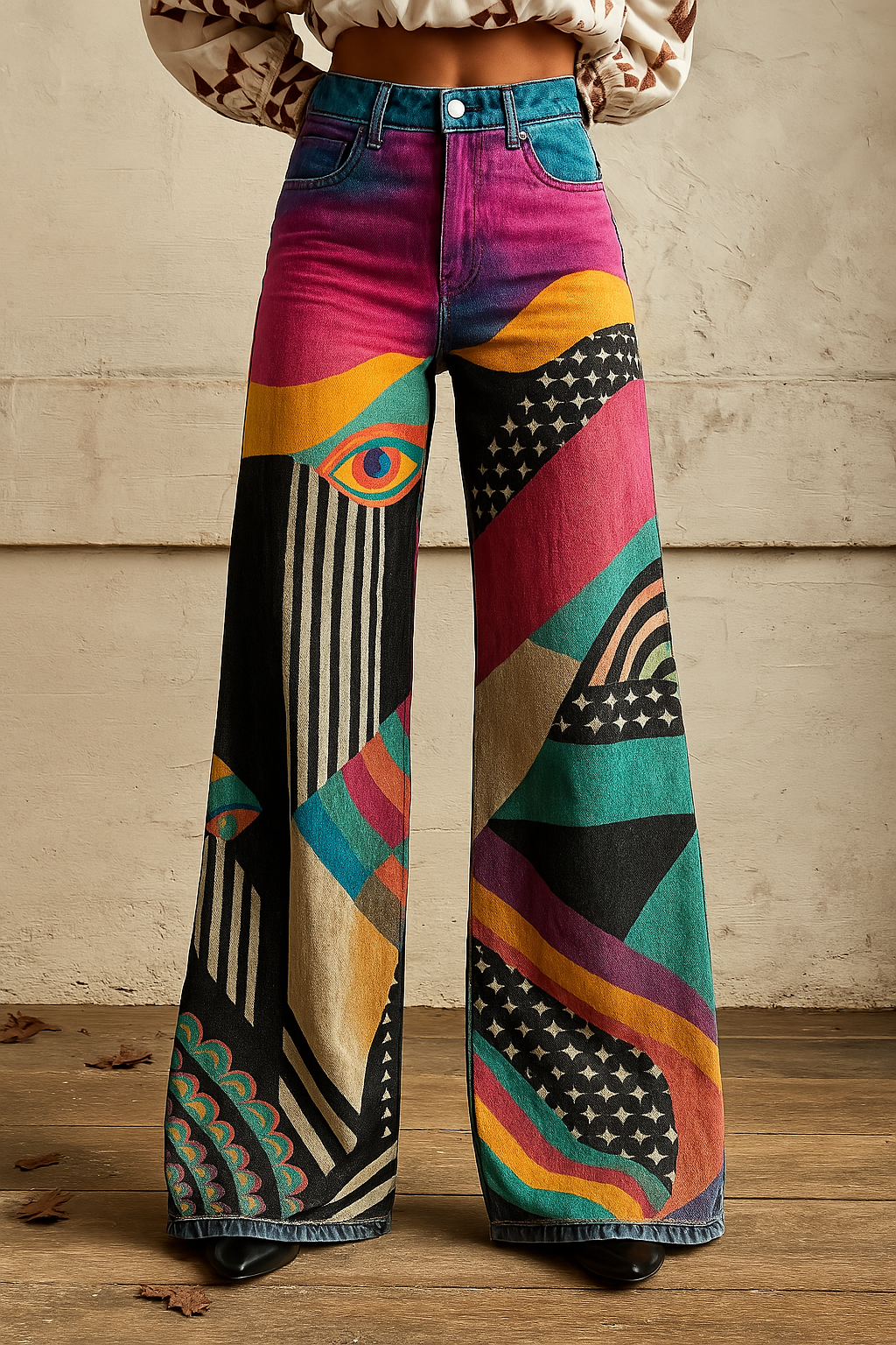 Behn Berlin | Elegante Boho Vintage Hose für einen stilvollen Look