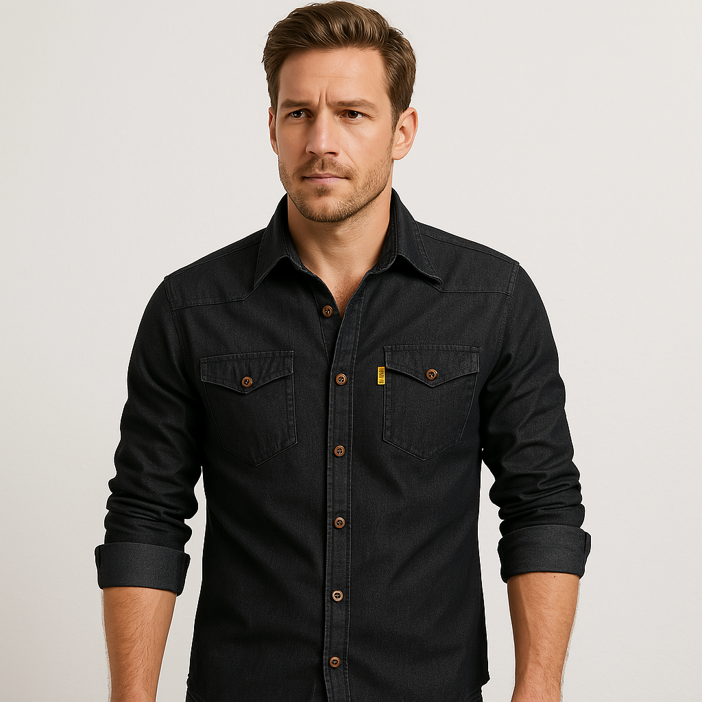 Henry Tailored Denim Shirt