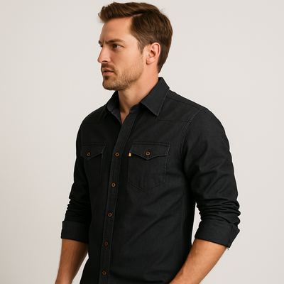 Henry Tailored Denim Shirt