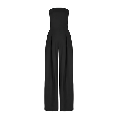 Alyssa - Wide Leg Strapless Jumpsuit