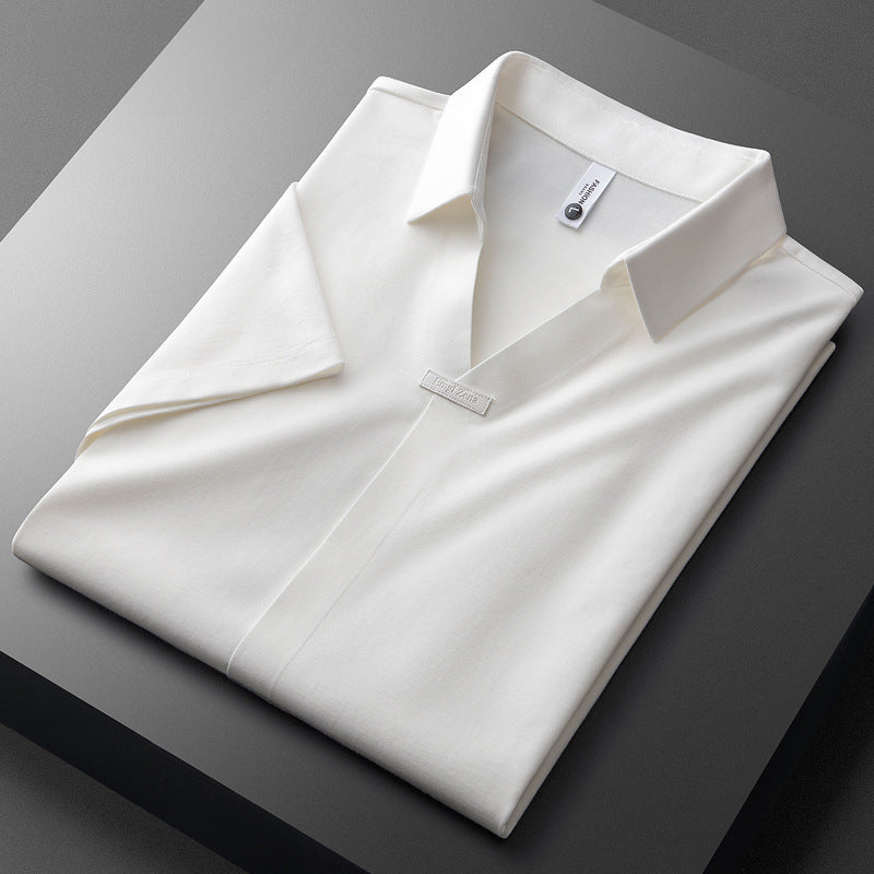 Cornelio Cotton and Silk Polo Shirt
