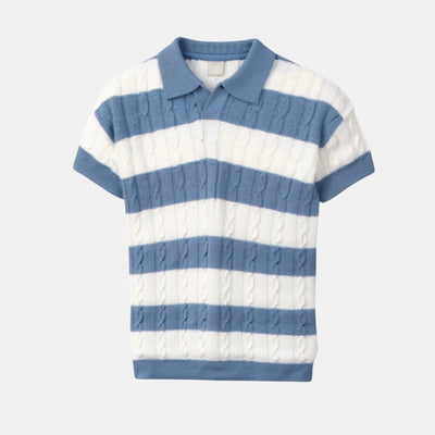 Luca Color-Block Polo Shirt