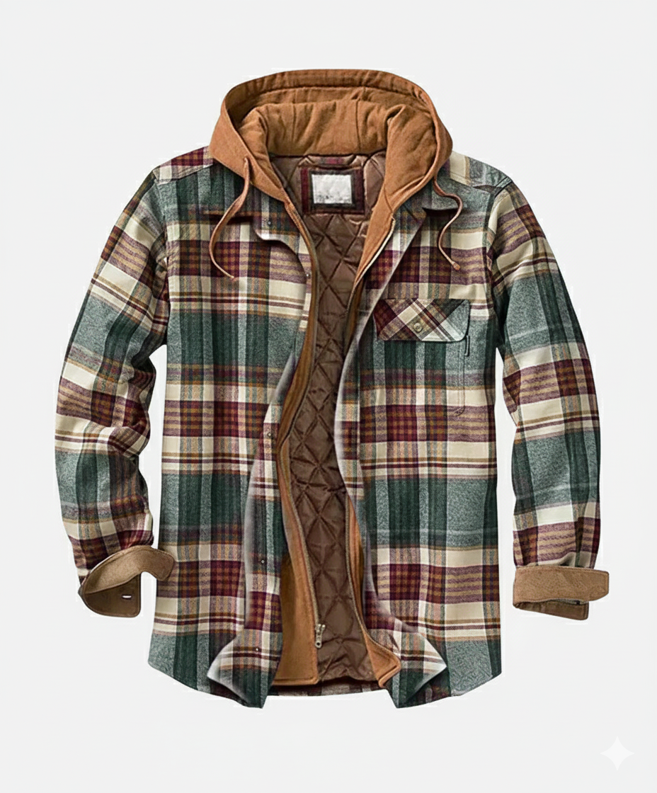 Terry – Patchwork checked jacket