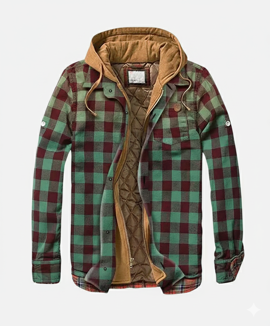 Terry – Patchwork checked jacket