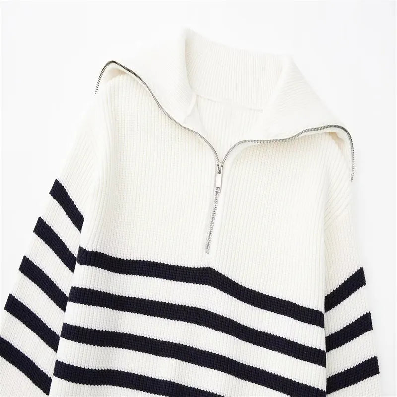 Avery Striped Sweater