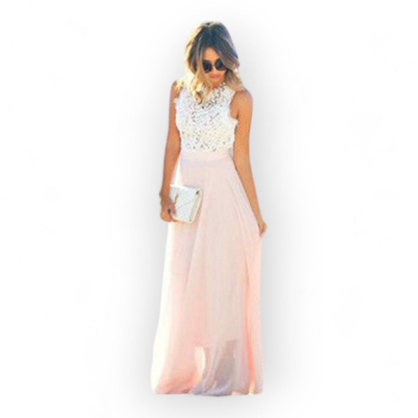 Bethany - Sleeveless Lace Dress