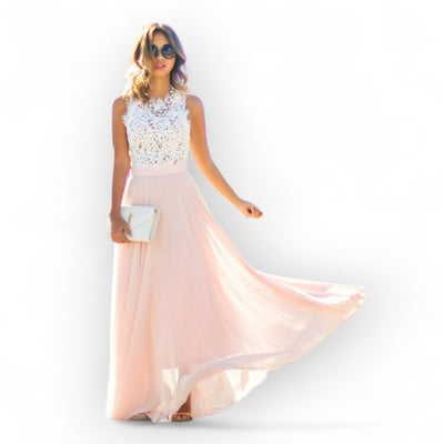 Bethany - Sleeveless Lace Dress