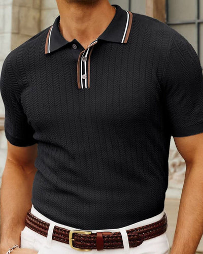 Elodie Tailored Knit Polo