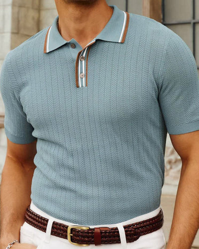 Elodie Tailored Knit Polo
