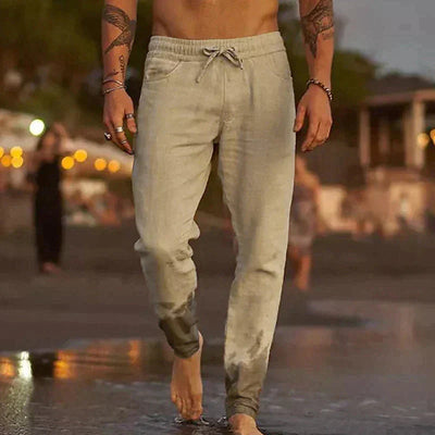 Ovelle™ Linen beach trousers