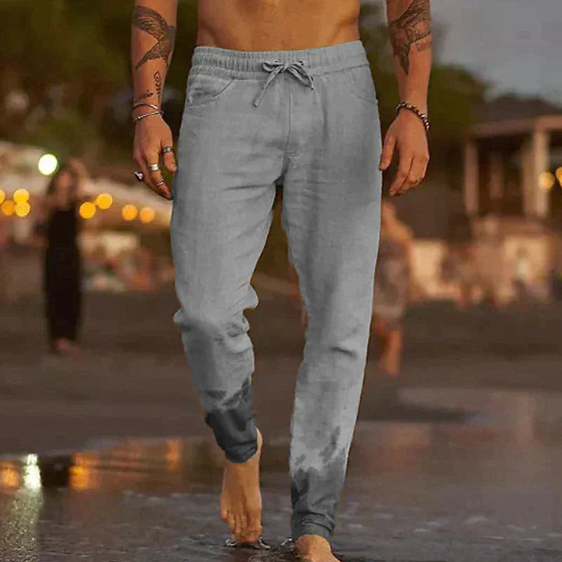 Ovelle™ Linen beach trousers