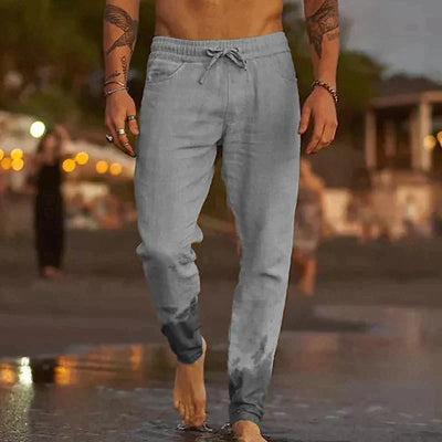 Ovelle™ Linen beach trousers