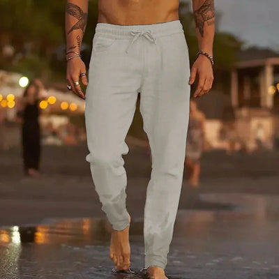 Ovelle™ Linen beach trousers