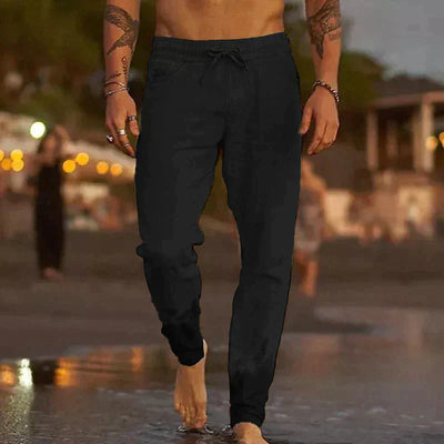 Ovelle™ Linen beach trousers
