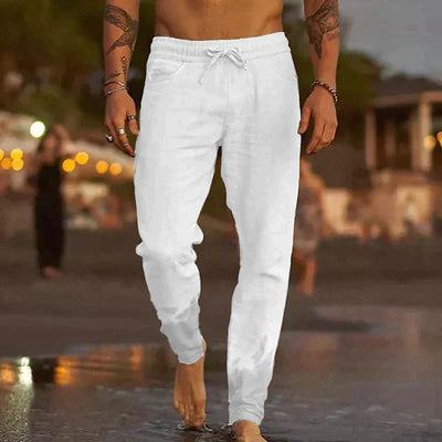 Ovelle™ Linen beach trousers