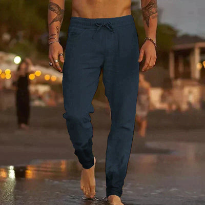 Ovelle™ Linen beach trousers