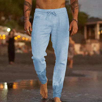 Ovelle™ Linen beach trousers