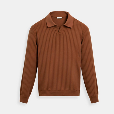 Luca Striped Polo Shirt