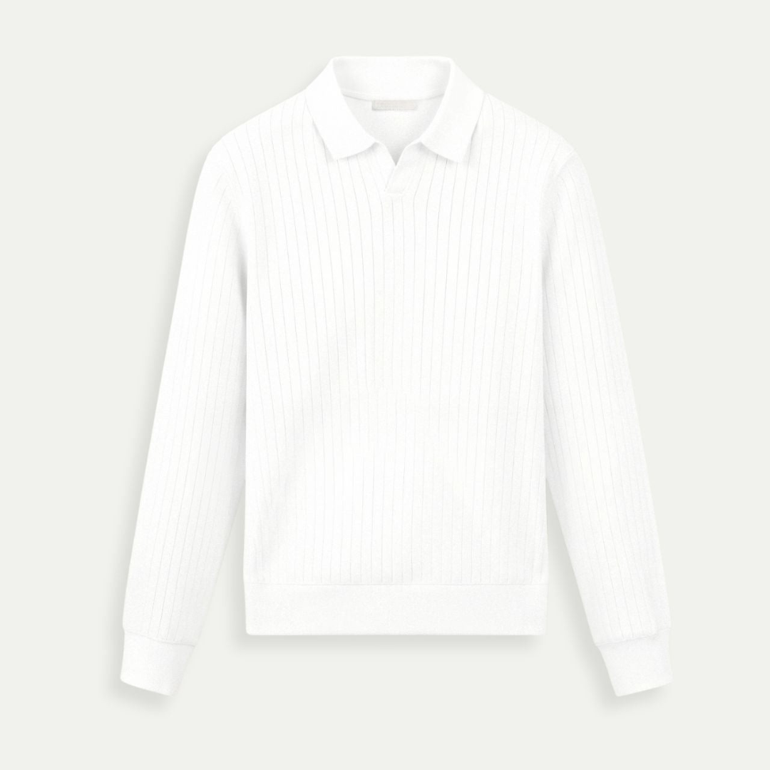 Luca Striped Polo Shirt