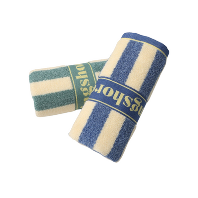 Coralia Coastal Stripe Hand Towel