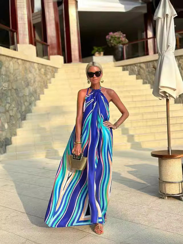 Carrie - Halter Long Dress