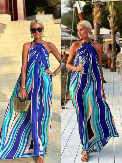 Carrie - Halter Long Dress