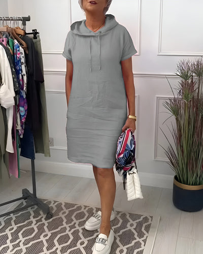 Ovelle™ - Relaxed fit hoodie dress