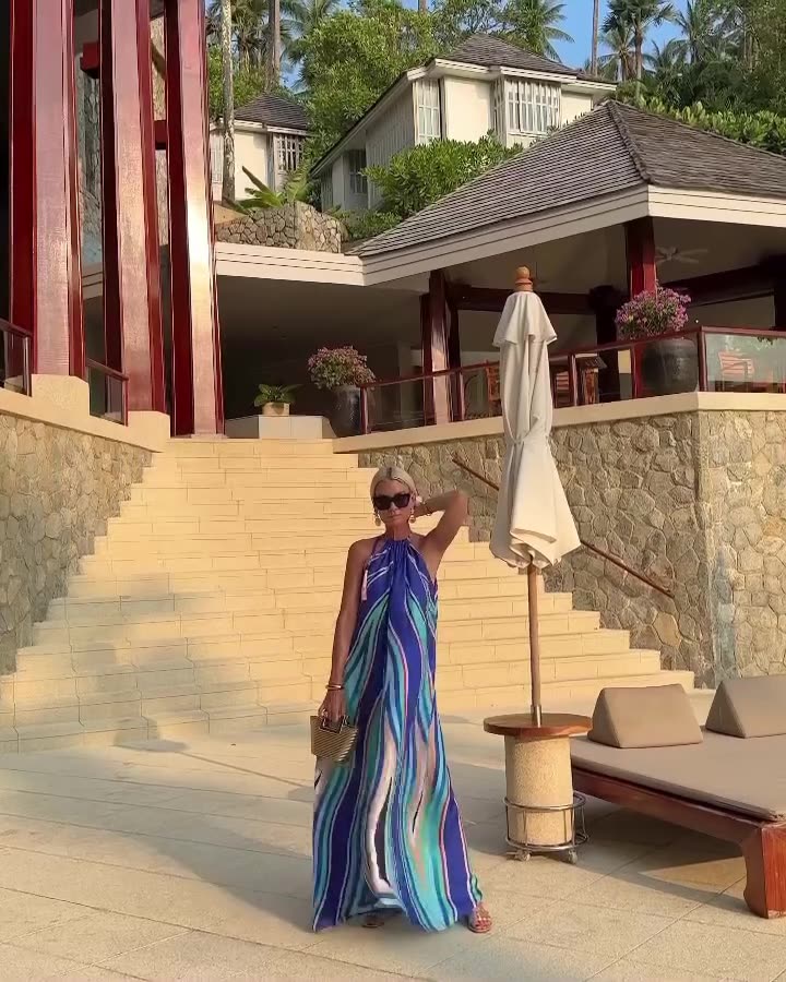 Carrie - Halter Long Dress