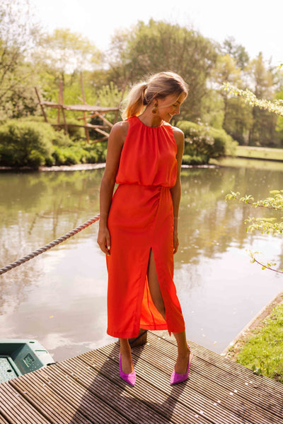 Lilja | Lightweight midi dress without sleeves