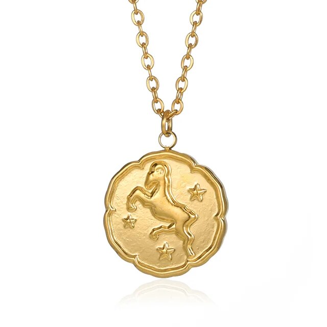 The Isava Zodiac Necklace