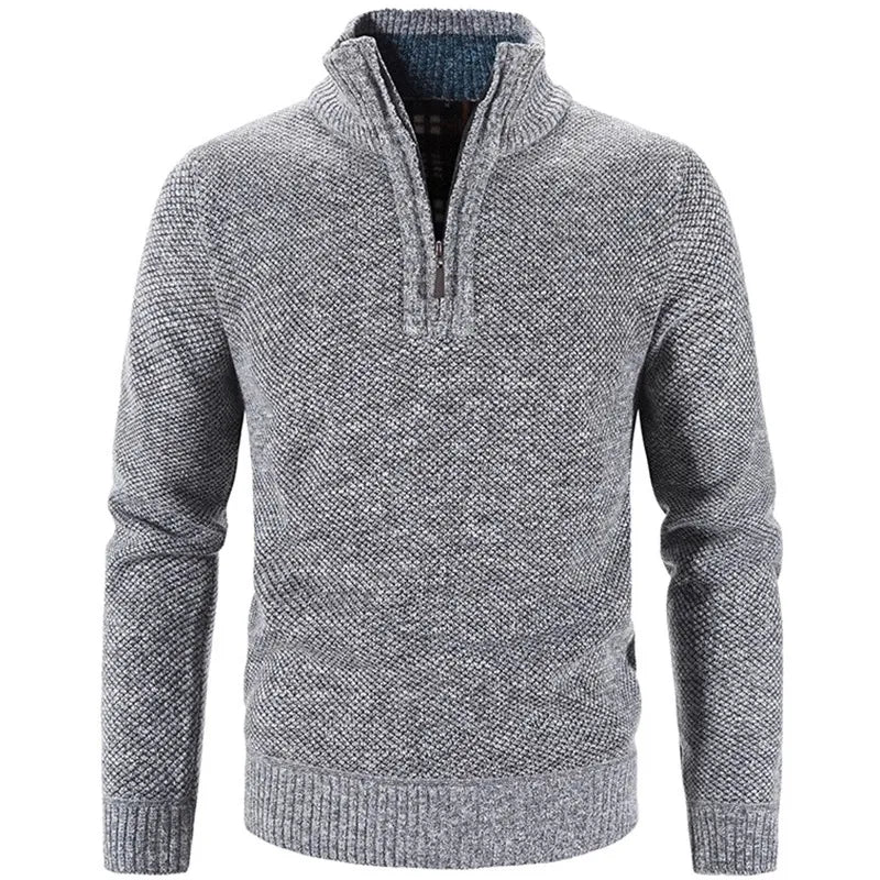 Luca Sophisticated Half Zipper Sweater