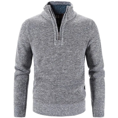 Luca Sophisticated Half Zipper Sweater