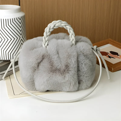 Amber - Faux Fur Handbag