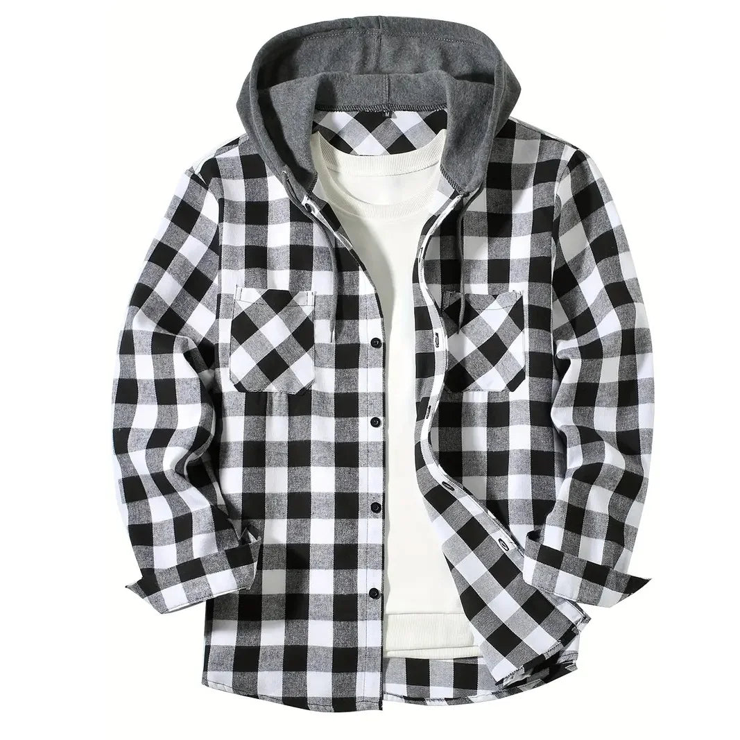 Jack Hooded Casual Overshirt
