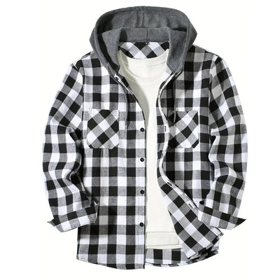 Jack Hooded Casual Overshirt