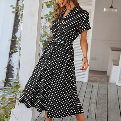 Alexa - Polka Dot Dress