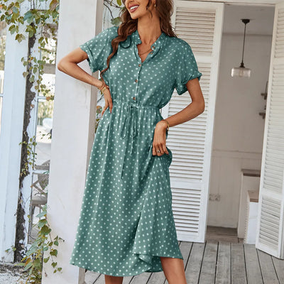 Alexa - Polka Dot Dress