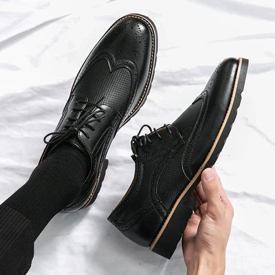 Luca Classic Brogue Shoes