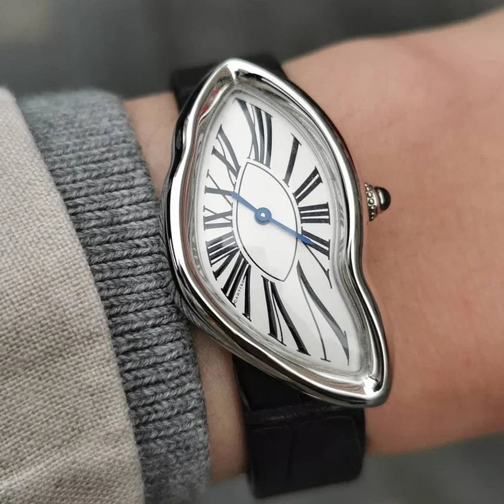 Luca Sophisticated Swiss Leather Watch