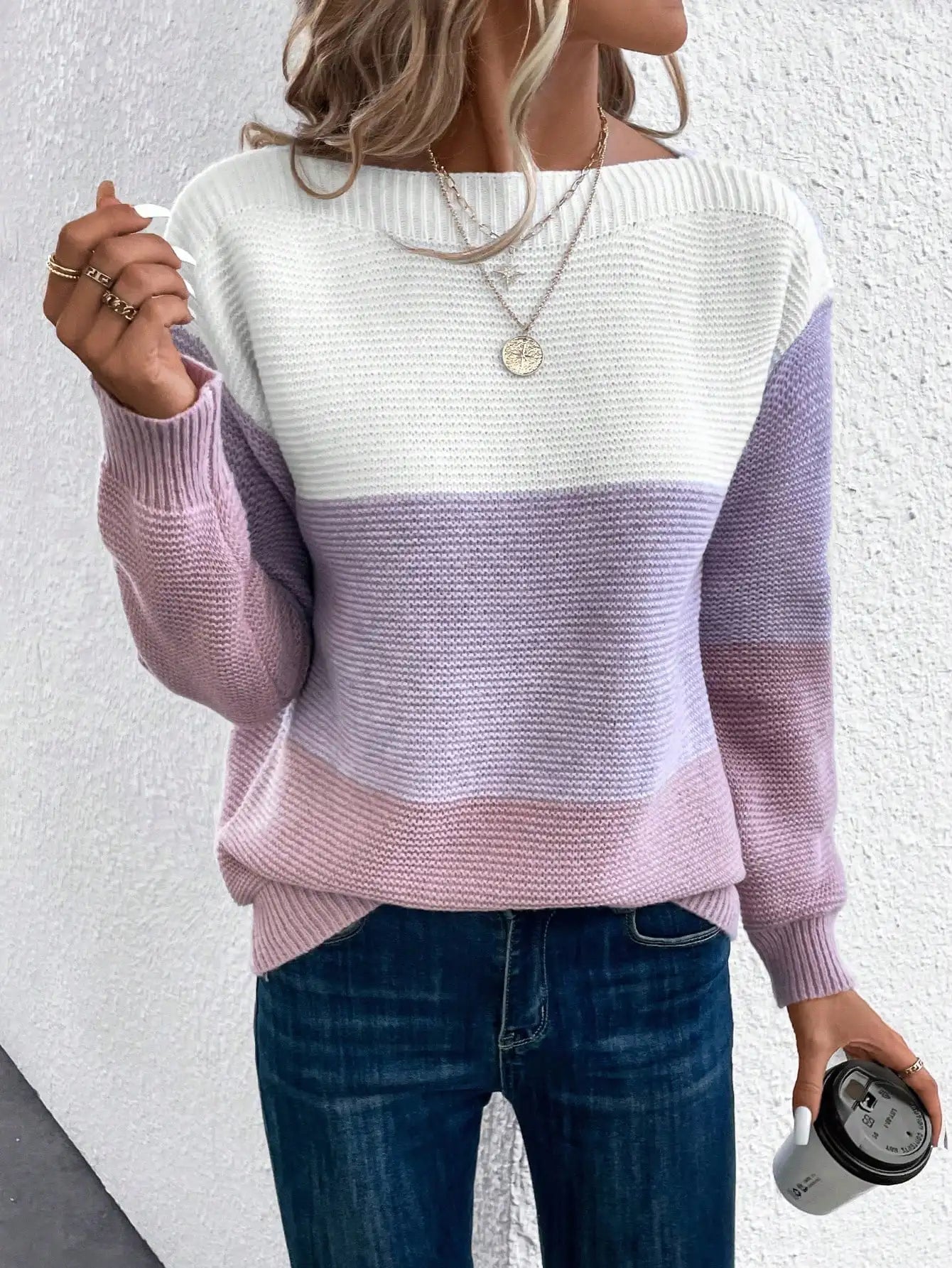 Jade | Ombre Knit Jumper