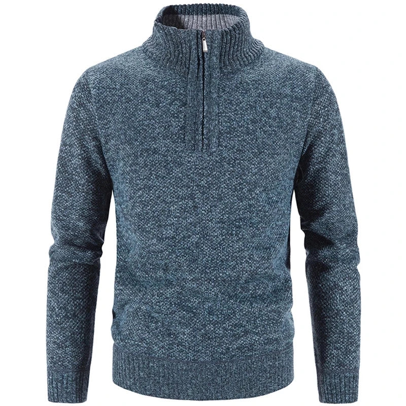 Luca Sophisticated Half Zipper Sweater