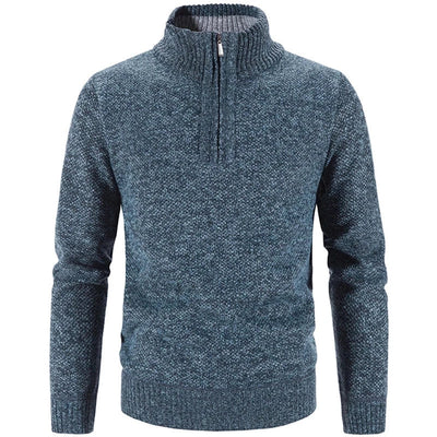 Luca Sophisticated Half Zipper Sweater