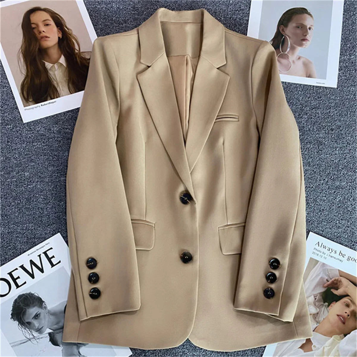 Elise Luxe Blazer – Effortless Allure