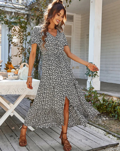 Aria - Vintage Floral Dress