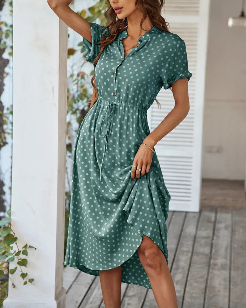Alexa - Polka Dot Dress